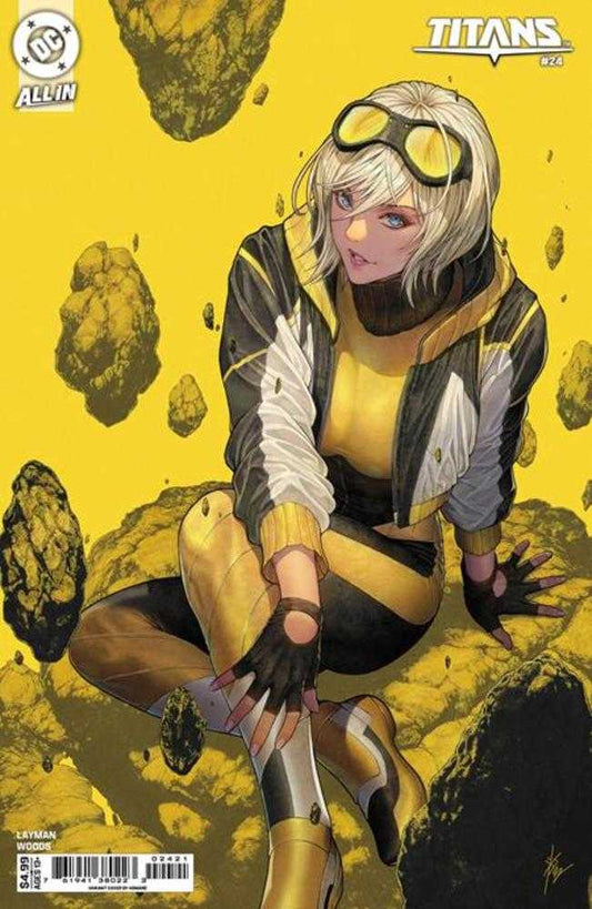 TITANS #24 COVER B HOMARE CARD STOCK VARIANT