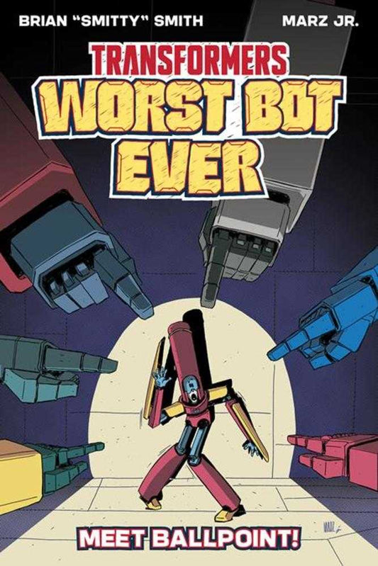 TRANSFORMERS WORST BOT EVER TPB GRAPHIC NOVEL MEET BALLPOINT