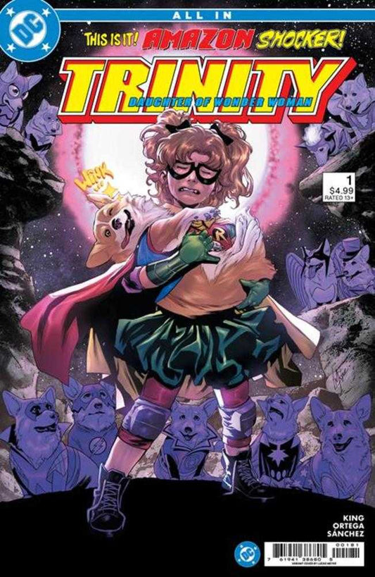 TRINITY DAUGHTER OF WONDER WOMAN #1 (OF 6) COVER D LUCAS MEYER CARD STOCK VARIANT