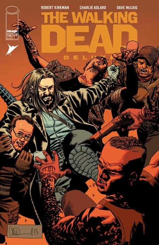 WALKING DEAD DELUXE #114 COVER B CHARLIE ADLARD & DAVE MCCAIG VARIANT (MATURE)
