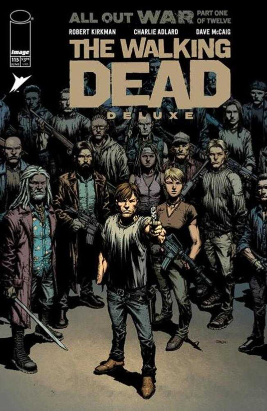 WALKING DEAD DELUXE #115 COVER A DAVID FINCH & DAVE MCCAIG (MATURE)