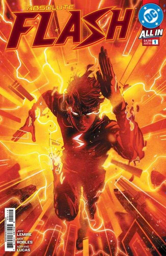 ABSOLUTE FLASH #1 2ND PRINT COVER A NICK ROBLES