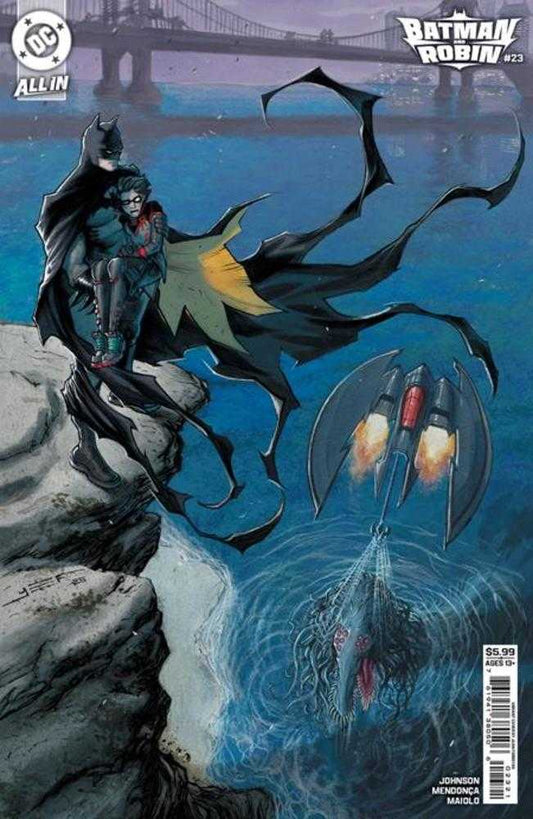 BATMAN AND ROBIN #23 COVER B JUAN FERREYRA CARD STOCK VARIANT