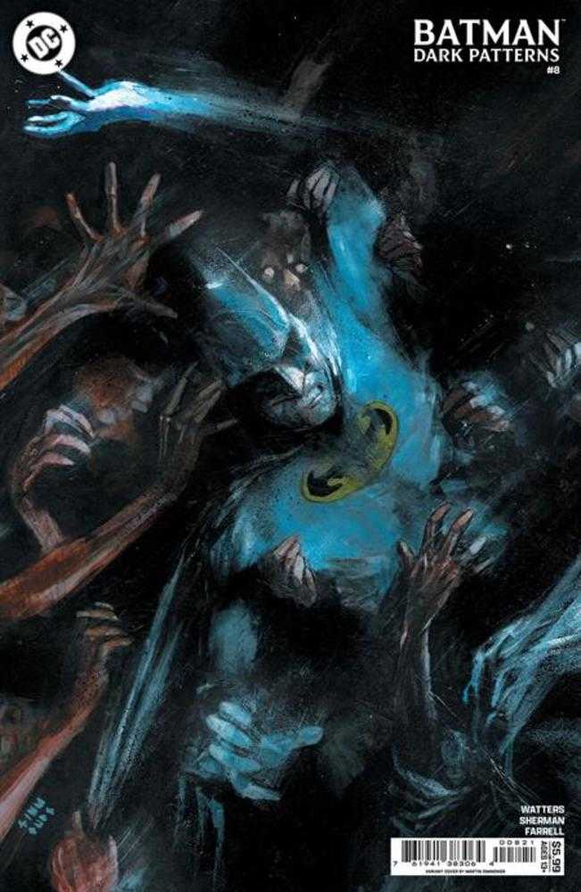 BATMAN DARK PATTERNS #8 (OF 12) COVER B MARTIN SIMMONDS CARD STOCK VARIANT