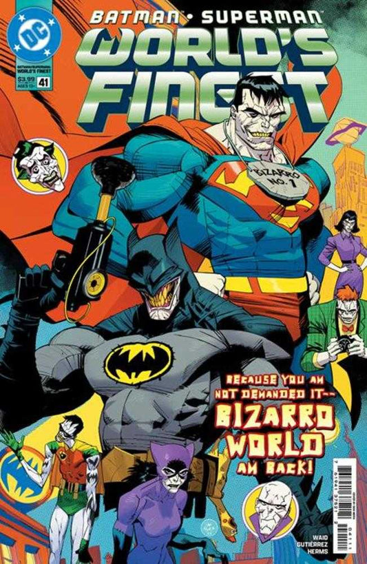 BATMAN SUPERMAN WORLDS FINEST #41 COVER A DAN MORA