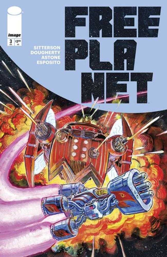 FREE PLANET #3 COVER A JED DOUGHERTY