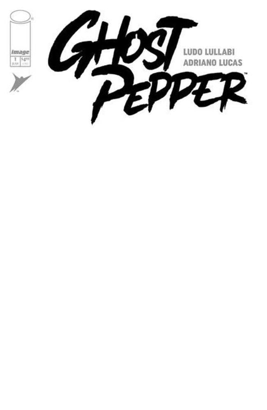 GHOST PEPPER #1 COVER G BLANK SKETCH VARIANT
