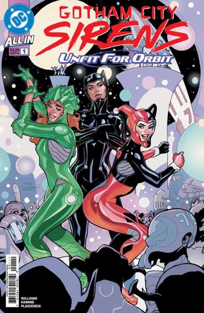 GOTHAM CITY SIRENS UNFIT FOR ORBIT #1 (OF 5) COVER A TERRY DODSON & RACHEL DODSON