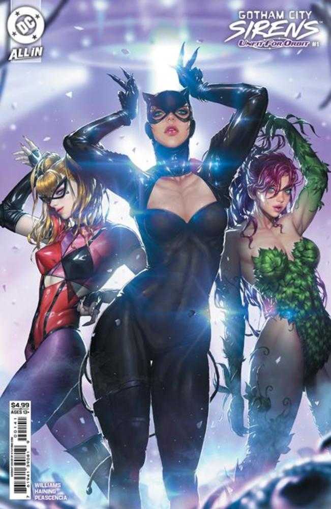 GOTHAM CITY SIRENS UNFIT FOR ORBIT #1 (OF 5) COVER C KYUYONG EOM CARD STOCK VARIANT