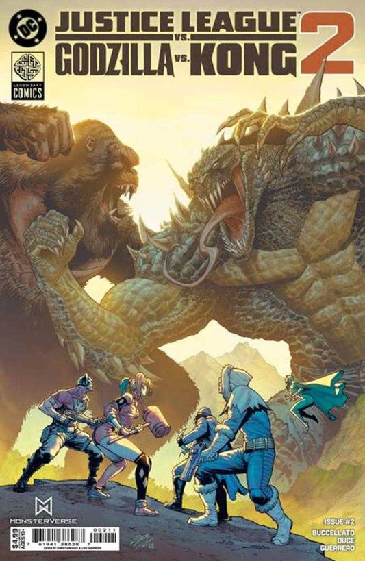 JUSTICE LEAGUE VS GODZILLA VS KONG 2 #2 (OF 7) COVER A CHRISTIAN DUCE