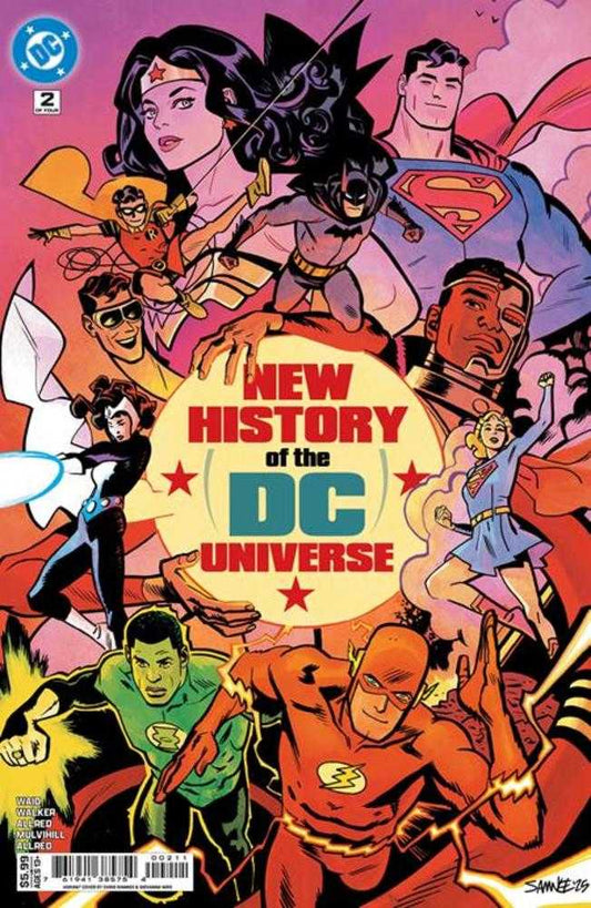 NEW HISTORY OF THE DC UNIVERSE #2 (OF 4) COVER A CHRIS SAMNEE