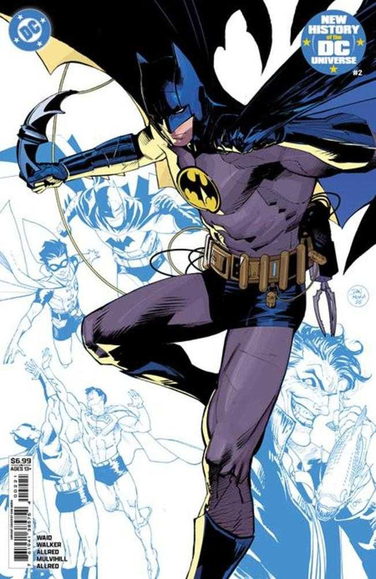 NEW HISTORY OF THE DC UNIVERSE #2 (OF 4) COVER B DAN MORA CARD STOCK VARIANT