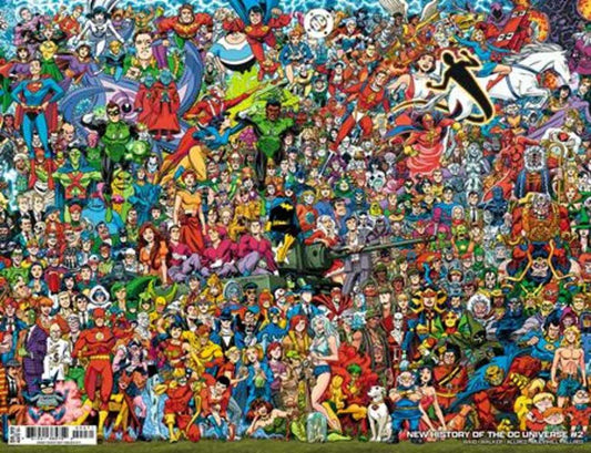 NEW HISTORY OF THE DC UNIVERSE #2 (OF 4) COVER D SCOTT KOBLISH LEGACY CARD STOCK VARIANT