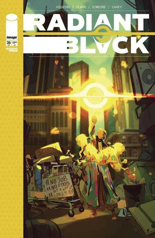 RADIANT BLACK #36 COVER A STEFFANO SIMEONE