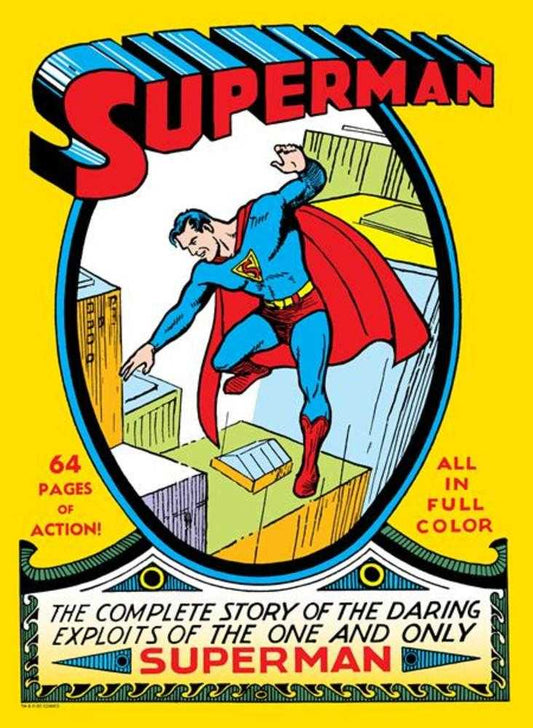 SUPERMAN #1 FACSIMILE EDITION COVER B JOE SCHUSTER & LEO O MEALIA FOIL VARIANT