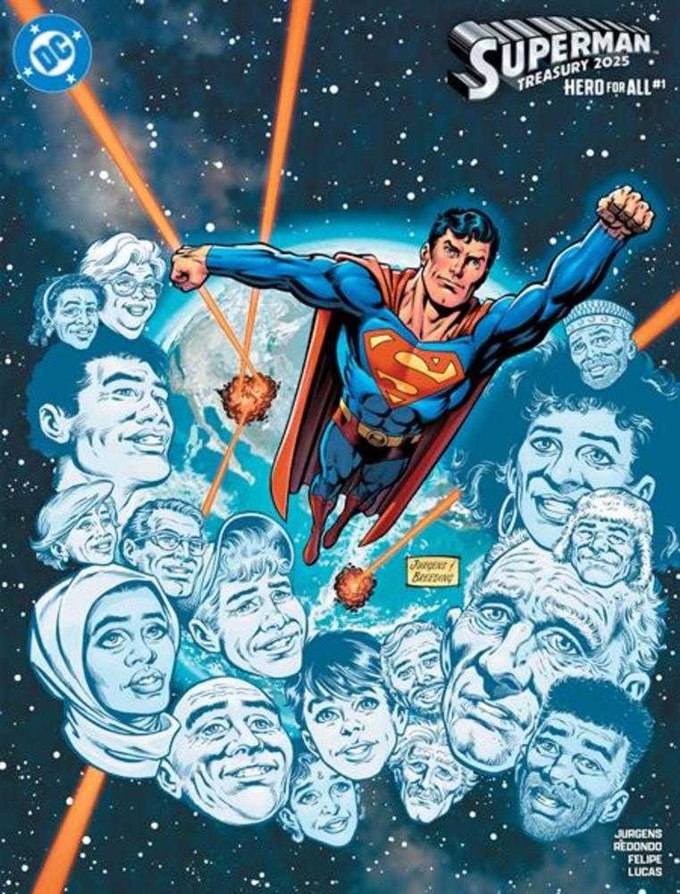 SUPERMAN TREASURY 2025 HERO FOR ALL #1 (ONE SHOT) COVER B DAN JURGENS VARIANT