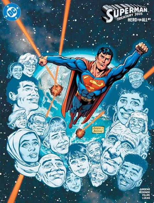 SUPERMAN TREASURY 2025 HERO FOR ALL #1 (ONE SHOT) COVER B DAN JURGENS VARIANT