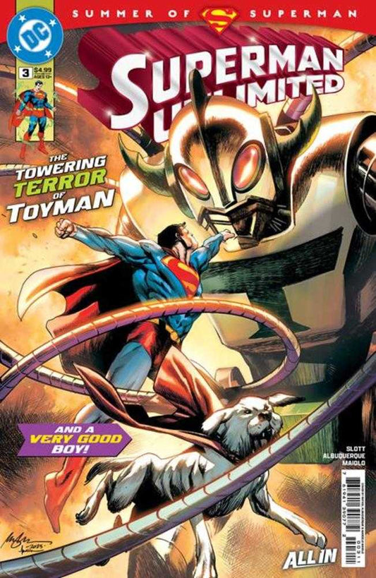 SUPERMAN UNLIMITED #3 COVER A RAFAEL ALBUQUERQUE