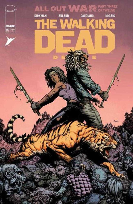 WALKING DEAD DELUXE #117 COVER A DAVID FINCH & DAVE MCCAIG (MATURE)