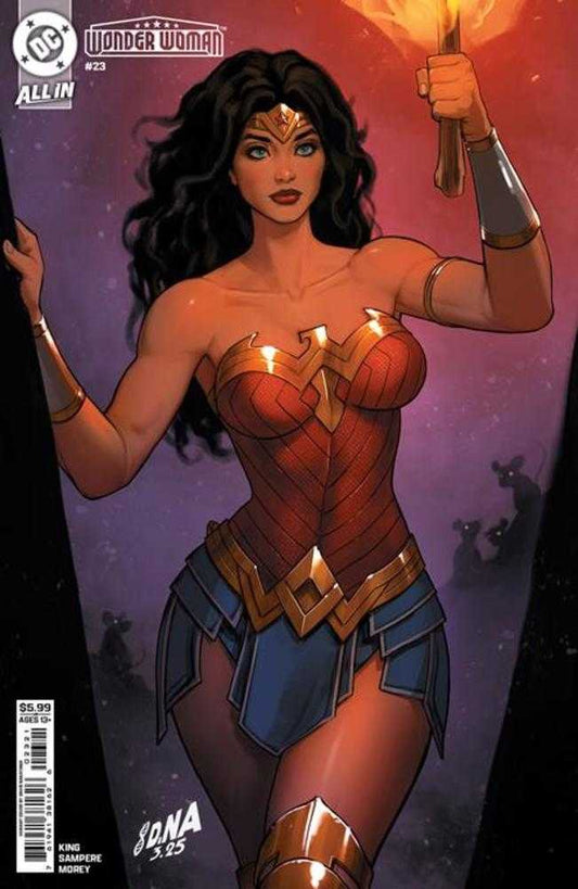 WONDER WOMAN #23 COVER B DAVID NAKAYAMA CARD STOCK VARIANT