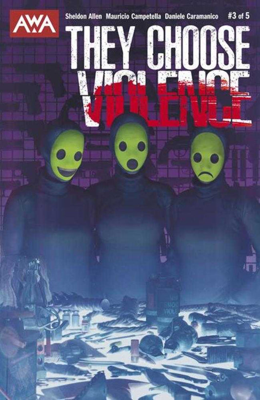 THEY CHOOSE VIOLENCE #3 (OF 5) COVER A RAHZZAH (MATURE)