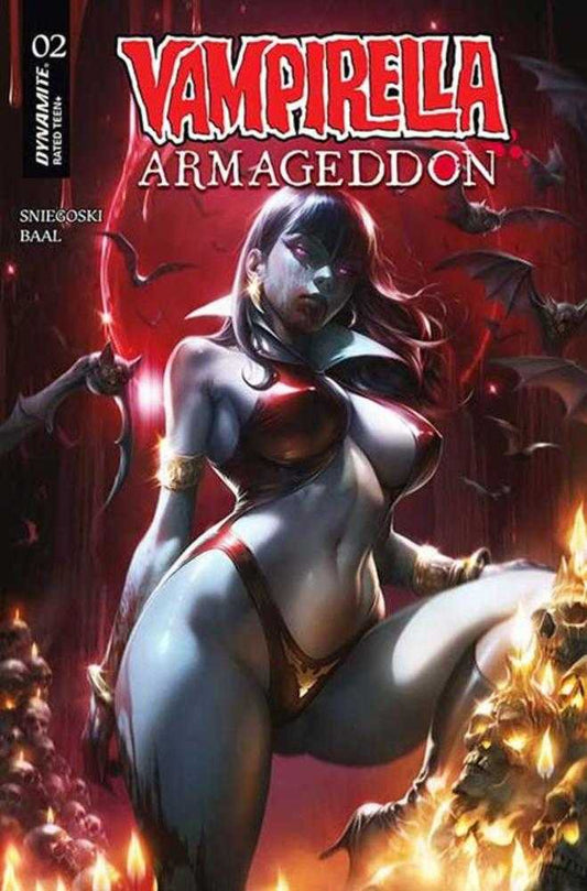 VAMPIRELLA ARMAGEDDON #2 COVER A FRANCESCO MATTINA