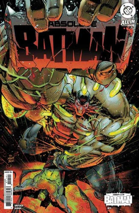 ABSOLUTE BATMAN #11 COVER D 1:25 CLAY MANN & SETH MANN CARD STOCK VARIANT