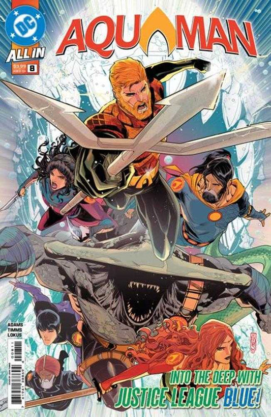 AQUAMAN #8 COVER A JOHN TIMMS