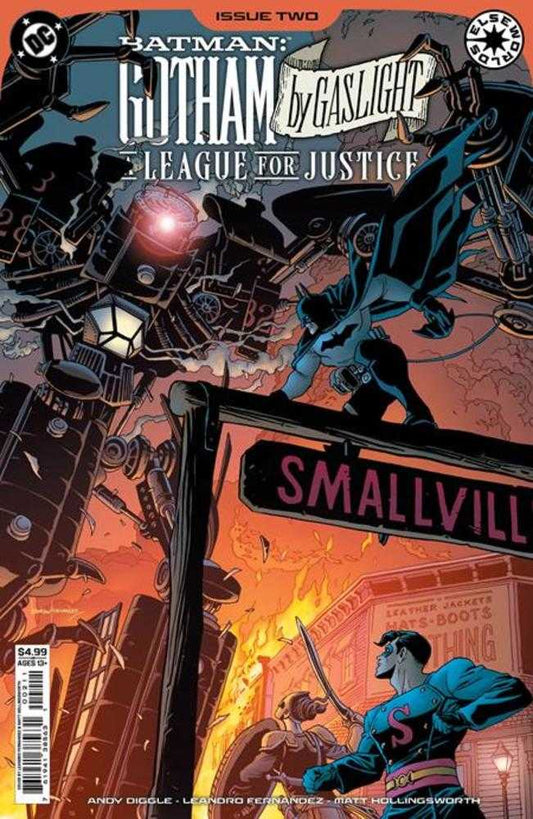 BATMAN GOTHAM BY GASLIGHT A LEAGUE FOR JUSTICE #2 (OF 6) COVER A LEANDRO FERNANDEZ