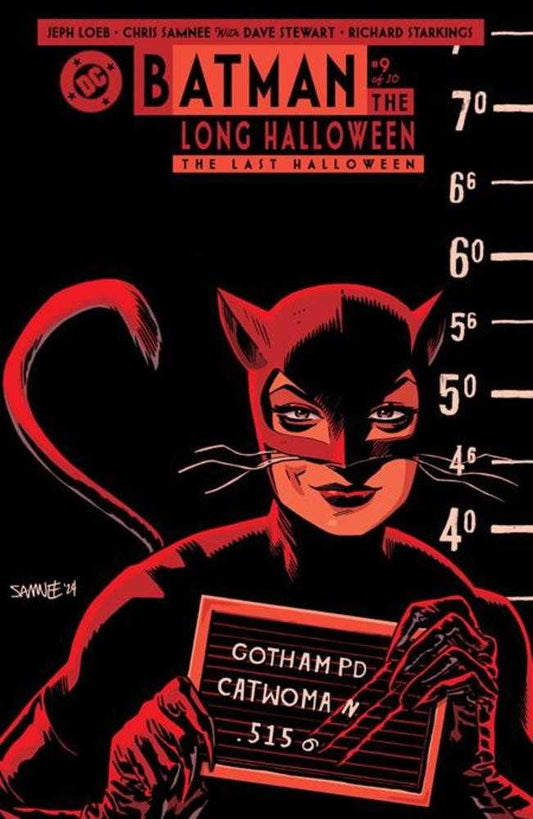 BATMAN THE LONG HALLOWEEN THE LAST HALLOWEEN #9 (OF 10) COVER B CHRIS SAMNEE CARD STOCK VARIANT