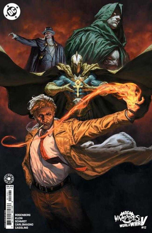DC VS VAMPIRES WORLD WAR V #12 (OF 12) COVER C DAT PHAN CARD STOCK VARIANT