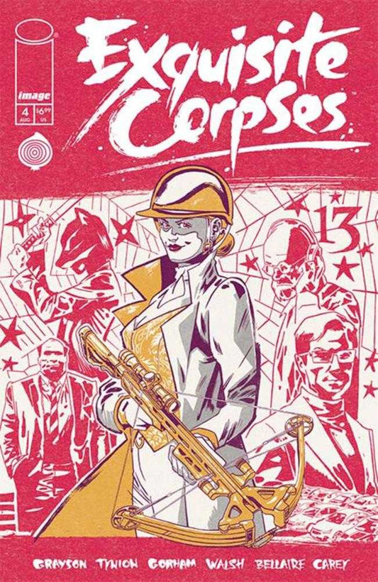EXQUISITE CORPSES #4 COVER C MICHAEL WALSH POLYBAGGED & PLAYING CARD VARIANT (MATURE)