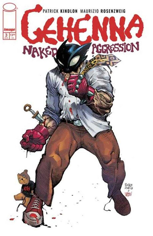 GEHENNA NAKED AGGRESSION #3 (OF 4) COVER A MAURIZIO ROSENZWEIG