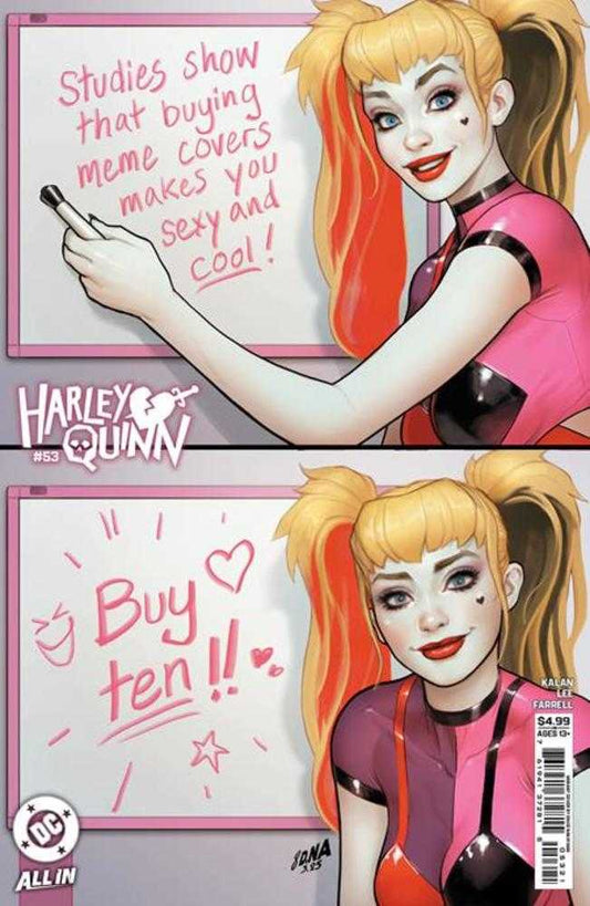 HARLEY QUINN #53 COVER B DAVID NAKAYAMA CARD STOCK VARIANT