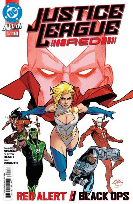 JUSTICE LEAGUE RED #1 (OF 6) COVER A CLAYTON HENRY