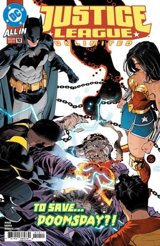 JUSTICE LEAGUE UNLIMITED #10 COVER A DAN MORA