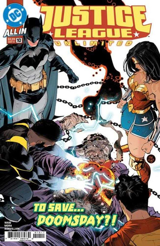 JUSTICE LEAGUE UNLIMITED #10 COVER A DAN MORA