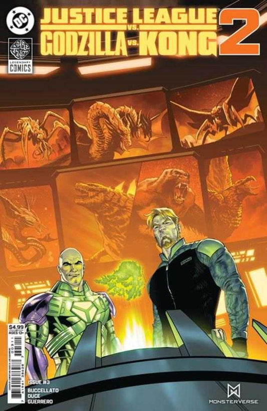 JUSTICE LEAGUE VS GODZILLA VS KONG 2 #3 (OF 7) COVER A CHRISTIAN DUCE