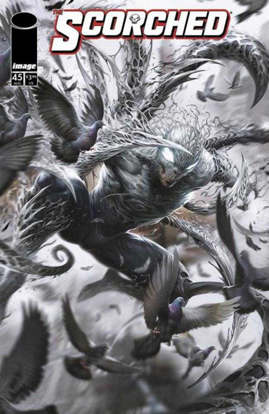 SPAWN SCORCHED #45 COVER A FRANCESCO MATTINA
