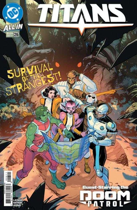 TITANS #26 COVER A PETE WOODS