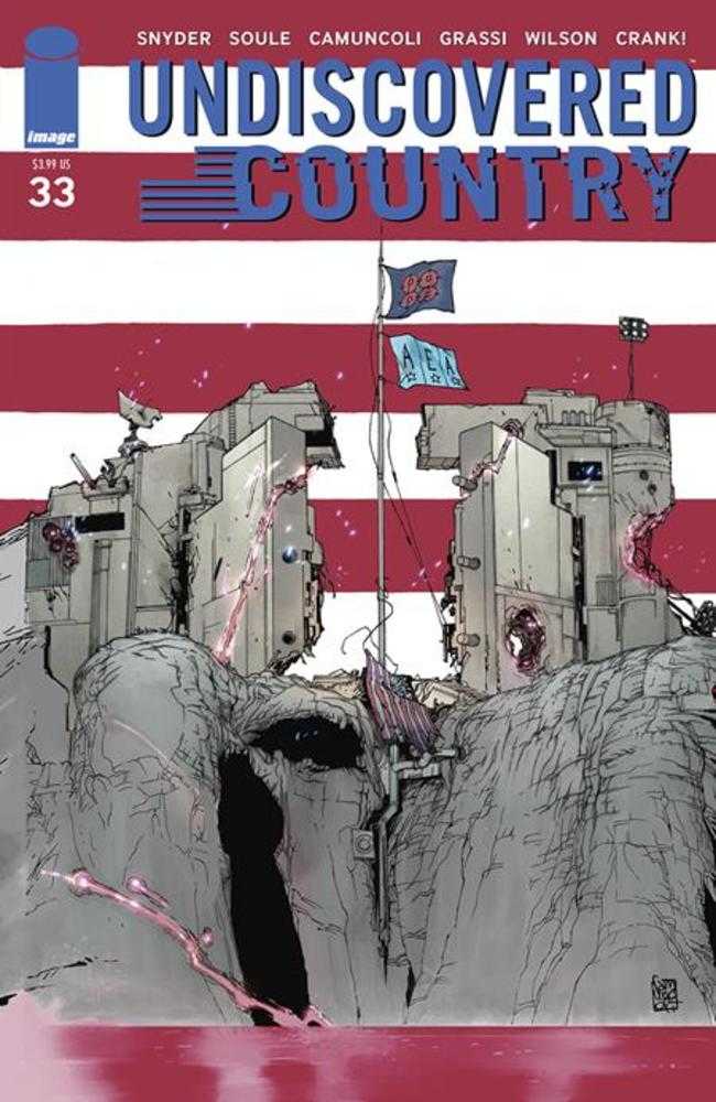 UNDISCOVERED COUNTRY #33 COVER A GIUSEPPE CAMUNCOLI (MATURE)
