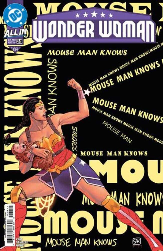 WONDER WOMAN #24 COVER A DANIEL SAMPERE