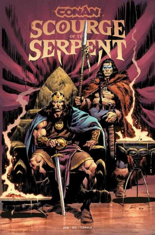 CONAN THE BARBARIAN SCOURGE OF THE SERPENT #1 (OF 4) COVER A