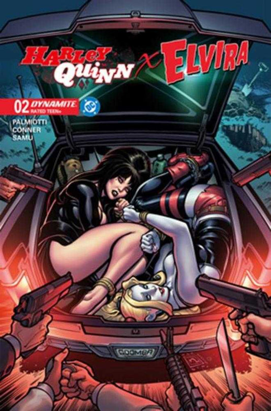 HARLEY QUINN X ELVIRA #2 COVER B CHAD HARDIN VARIANT