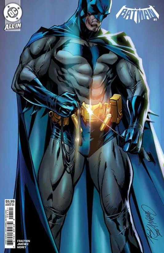 BATMAN #1 COVER D J SCOTT CAMPBELL CARD STOCK VARIANT