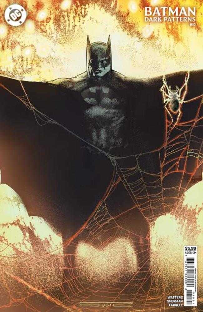 BATMAN DARK PATTERNS #10 (OF 12) COVER B STEVAN SUBIC CARD STOCK VARIANT