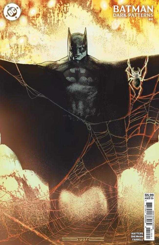 BATMAN DARK PATTERNS #10 (OF 12) COVER B STEVAN SUBIC CARD STOCK VARIANT