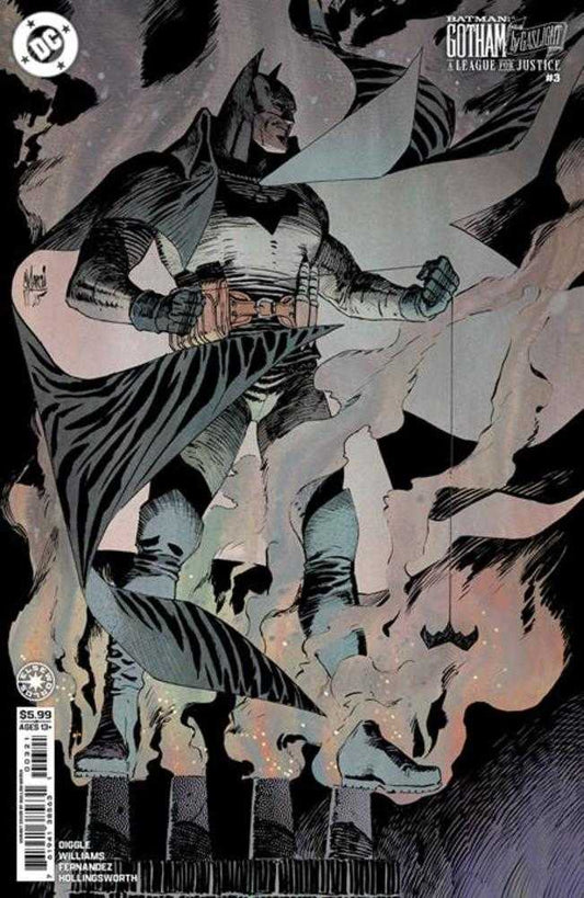 BATMAN GOTHAM BY GASLIGHT A LEAGUE FOR JUSTICE #3 (OF 6) COVER B GUILLEM MARCH CARD STOCK VARIANT