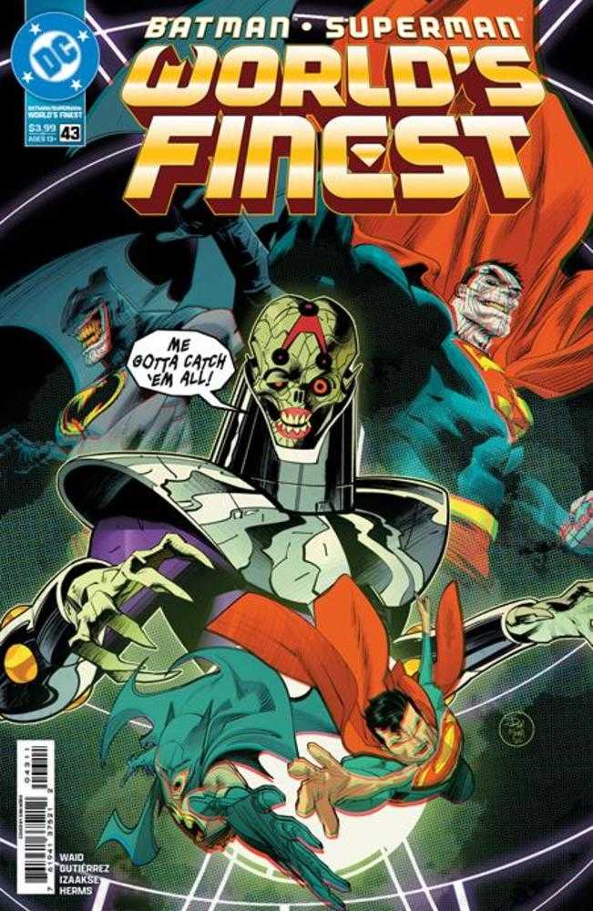 BATMAN SUPERMAN WORLDS FINEST #43 COVER A DAN MORA