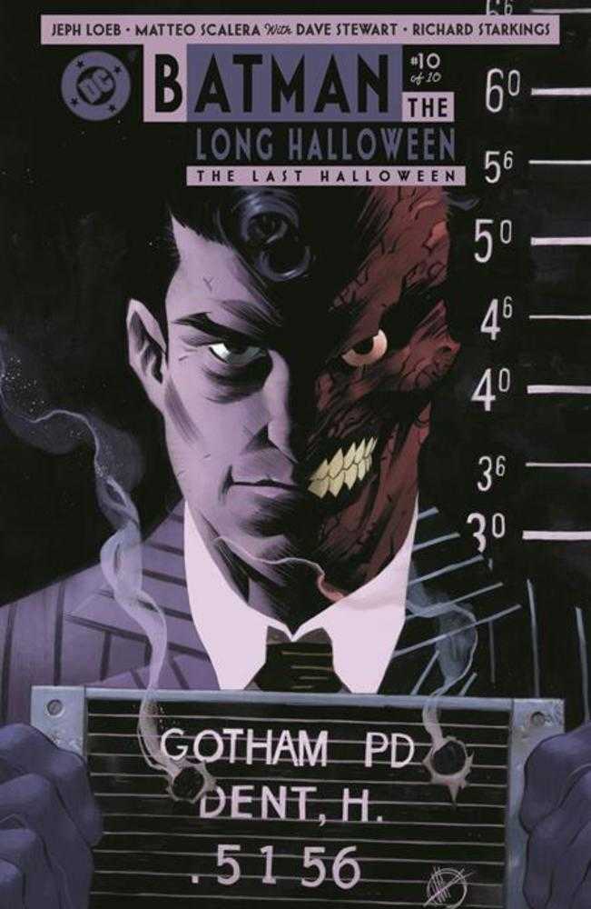 BATMAN THE LONG HALLOWEEN THE LAST HALLOWEEN #10 (OF 10) COVER B MATTEO SCALERA CARD STOCK VARIANT
